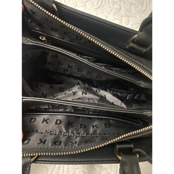 Dkny Bags Nwot Dkny Paige Medium Satchel Handbag Shoulder Bag Black